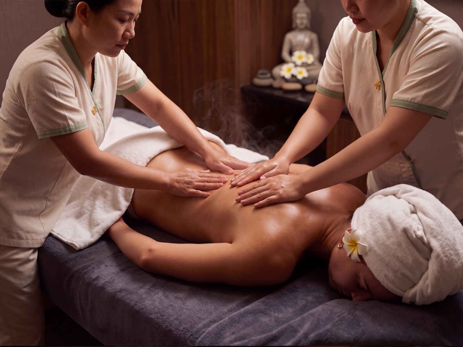 Massage Toàn Thân Với Hương Thơm