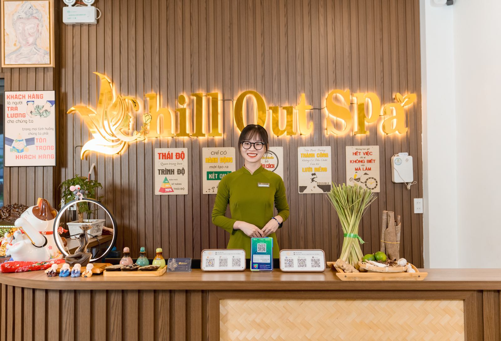 Relaxing space at Chill Out Spa Da Nang