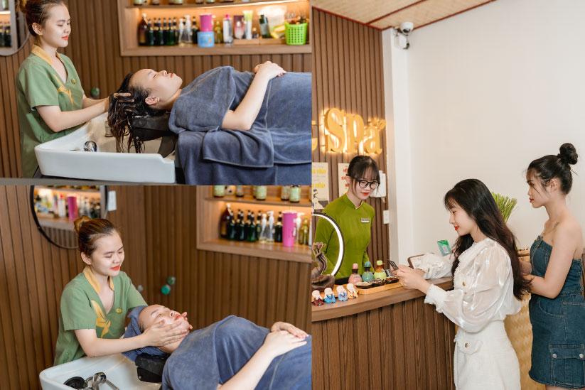 Chill Out Spa Massage 다낭 두피 힐링 케어