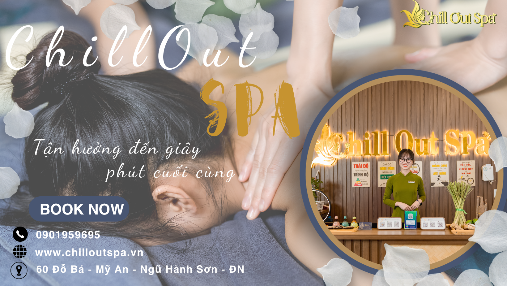 Best full body massage da nang at Chill Out Spa